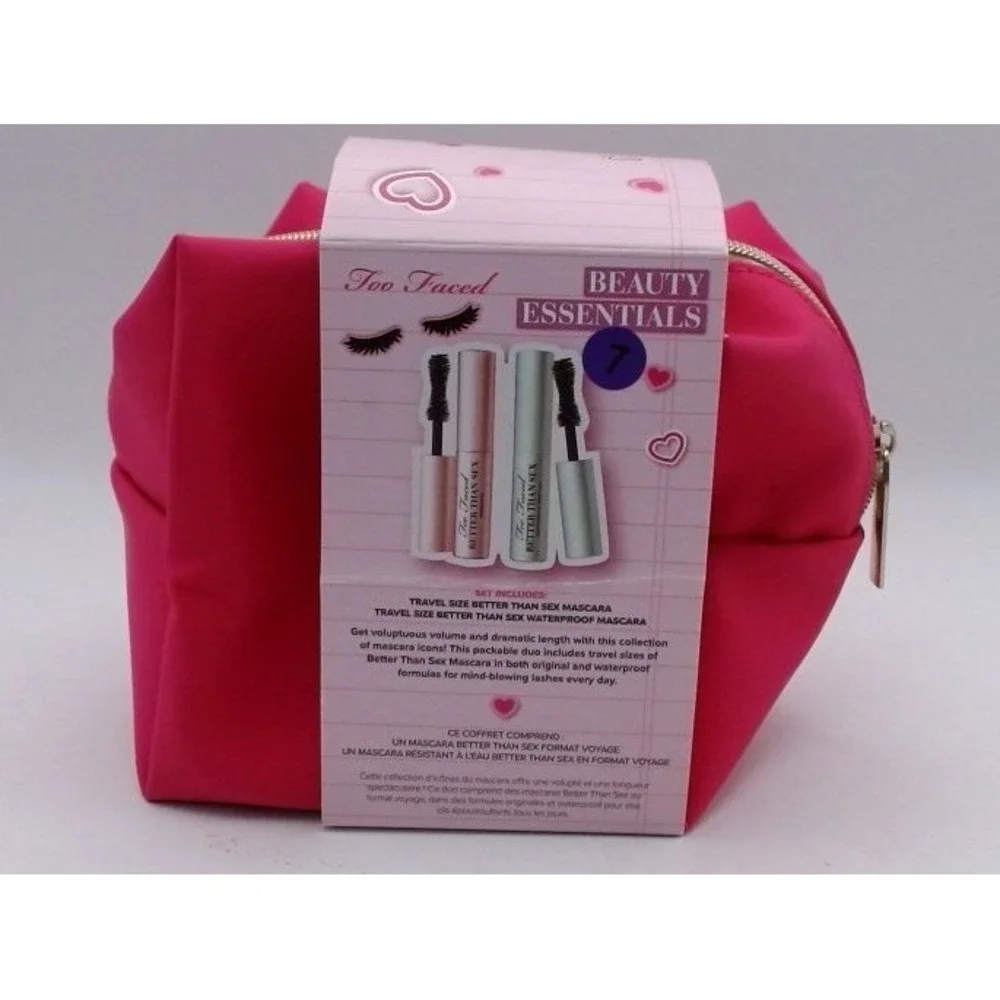 Too Faced - Beauty Essentials: Better Than Sex Mascara Icons, BRAND NEW IN BAG